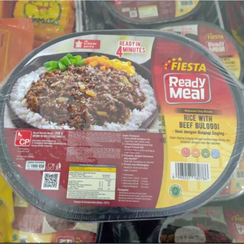 

Fiesta Ready Meal Rice with Beef Bulgogi