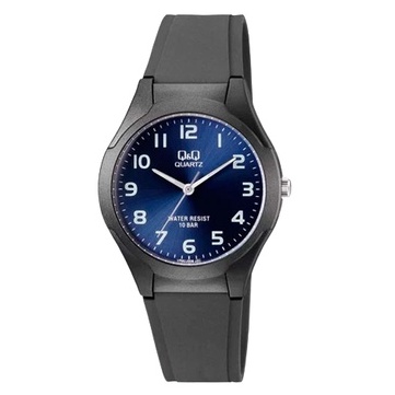 Q&amp;Q QnQ QQ Original Jam Tangan Pria Fashion Analog Dial Biru - Water Resist 10 BAR