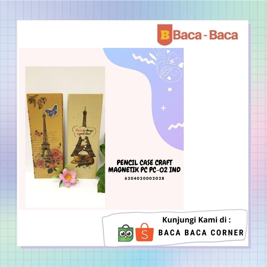 

PENCIL CASE CRAFT MAGNETIK PC PC-02 IND