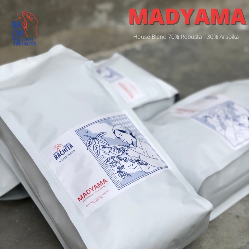 

Kopi House Blend Madyama 70%Robusta-30%Arabika