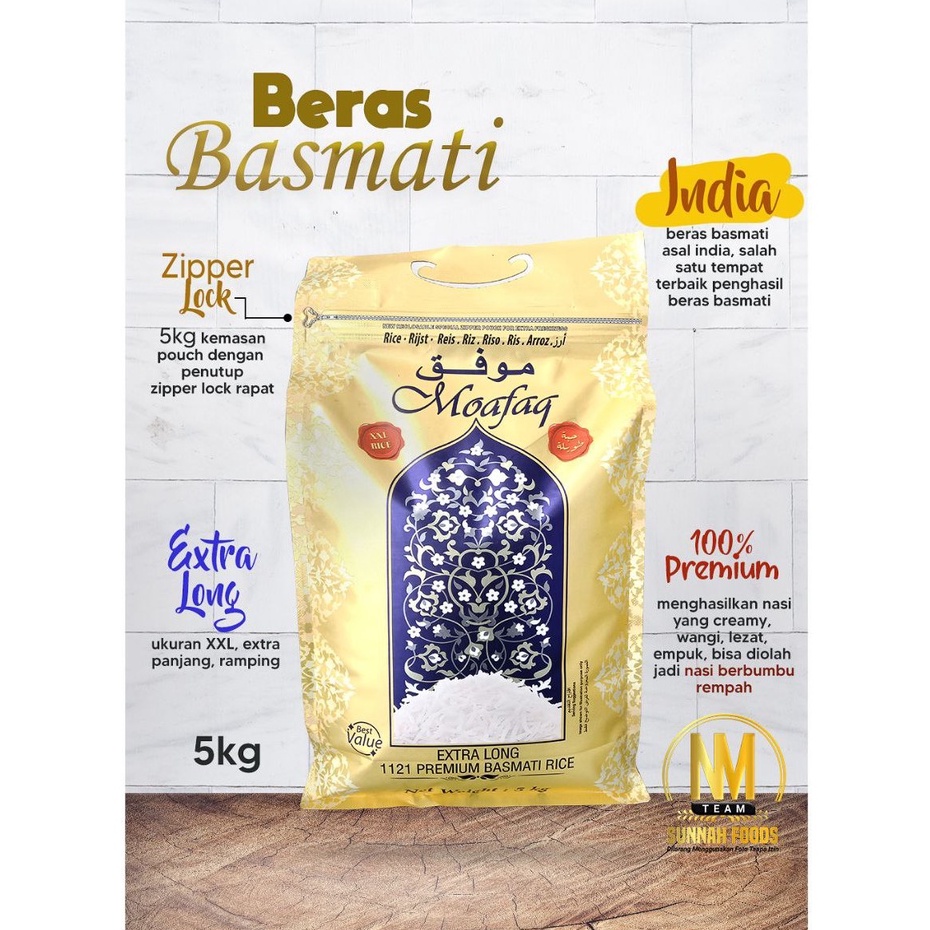 

Beras Basmati 5 kg