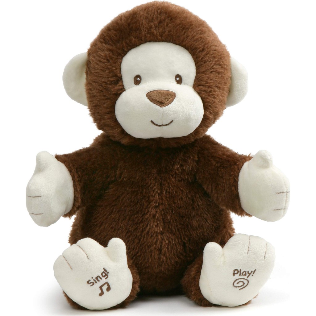 GUND Animated Clappy Monkey Singing 