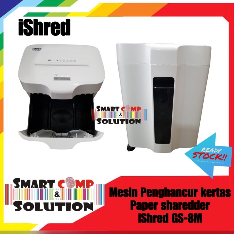 Mesin Penganhacur Kertas iShred GS-8M Paper Shredder MicroCut