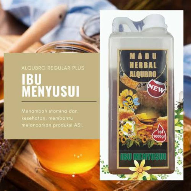 

Madu Al Qubro Ibu Menyusui 1 kg - Madu Herbal Al Qubro Khusus Ibu Menyusui