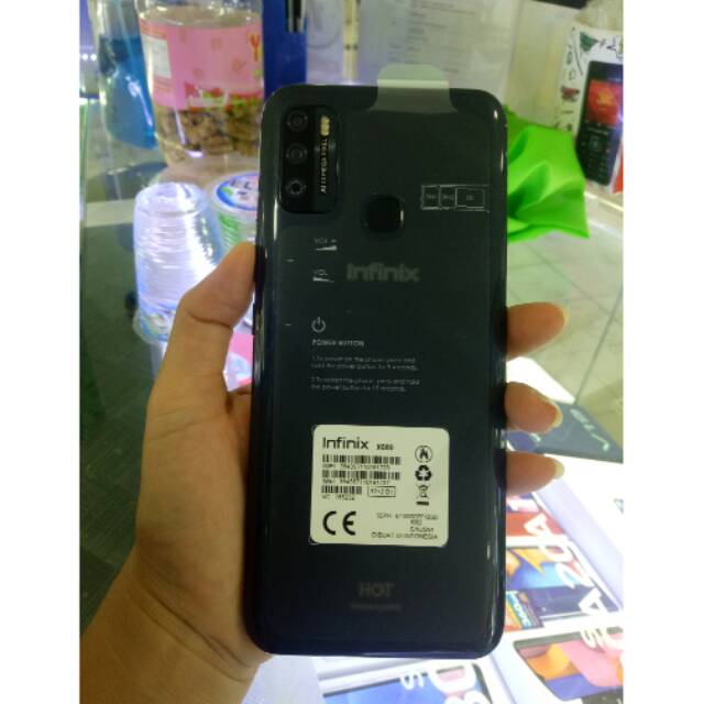 Infinix Hot 9 play 2/32 new batre 6000 mah model elegan