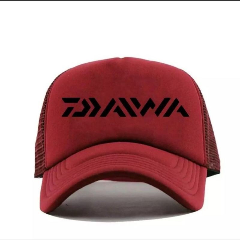 Topi pancing DAIWA kwalitas distro /topi jaring/topijala/topicustom SURABAYA CUSTOM