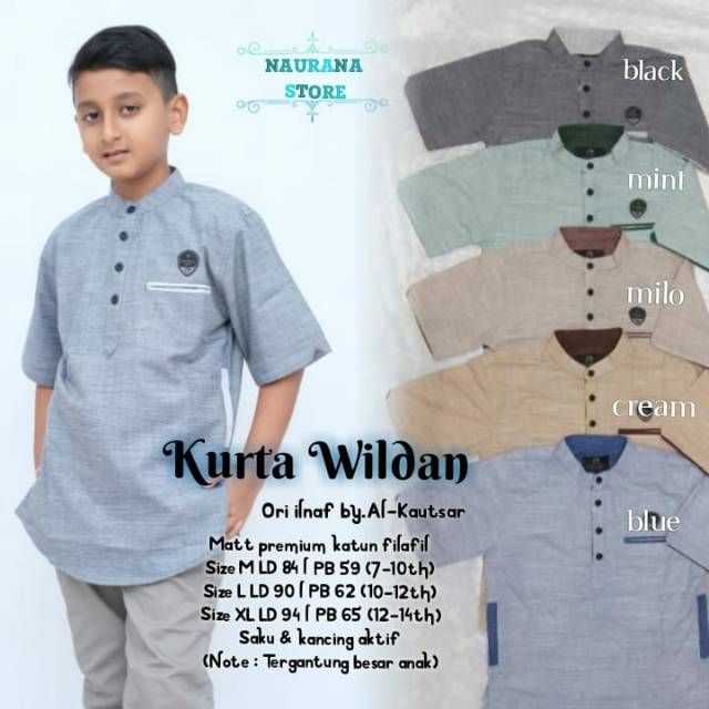 Kurta - Kurta Anak - Kurta Wildan