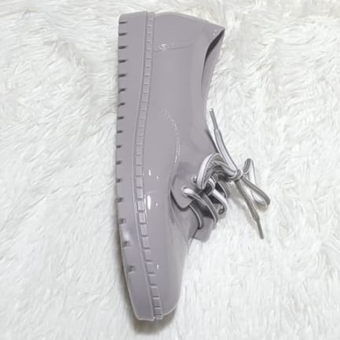 Jelly shoes sneakers bara bara kets sepatu wanita tali import DD1901