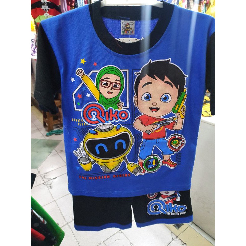 SETELAN BAJU ANAK KIDS RIKO UMUR 1-9 THN BEST SELLER