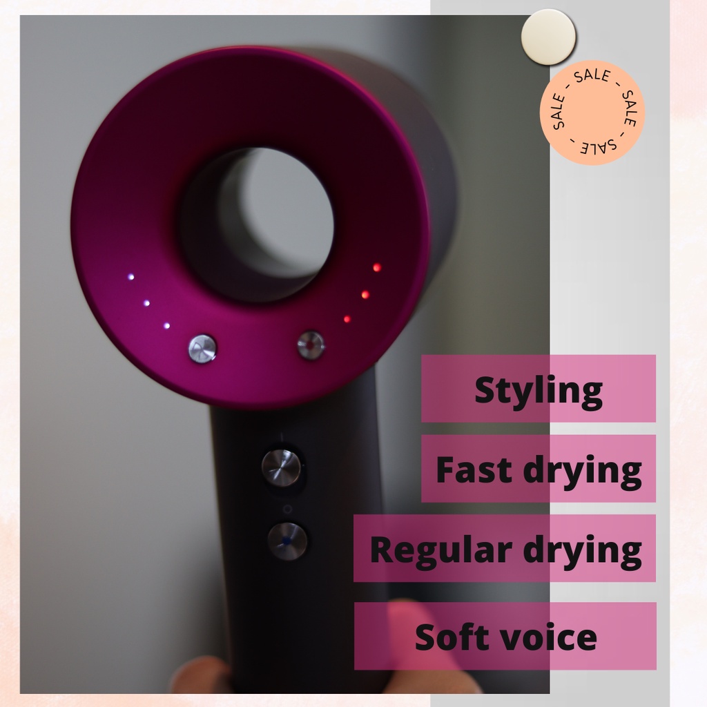 Hairdryer profesional super hairdryer inspired dyson Hair dryer perawatan salon alat pengering rambut