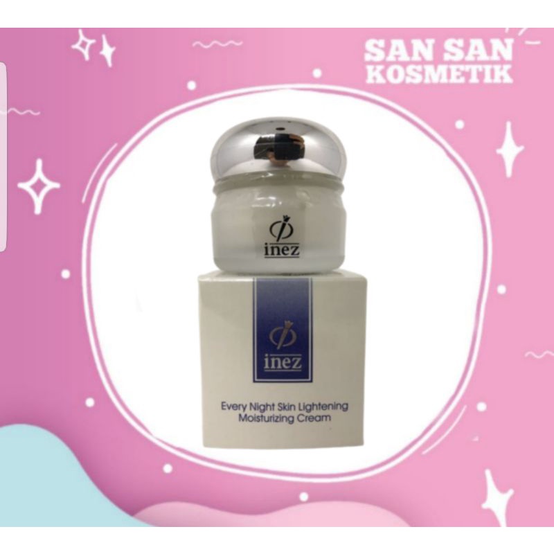 Inez Every Night Skin Lightening Moisturizing Cream 26gr