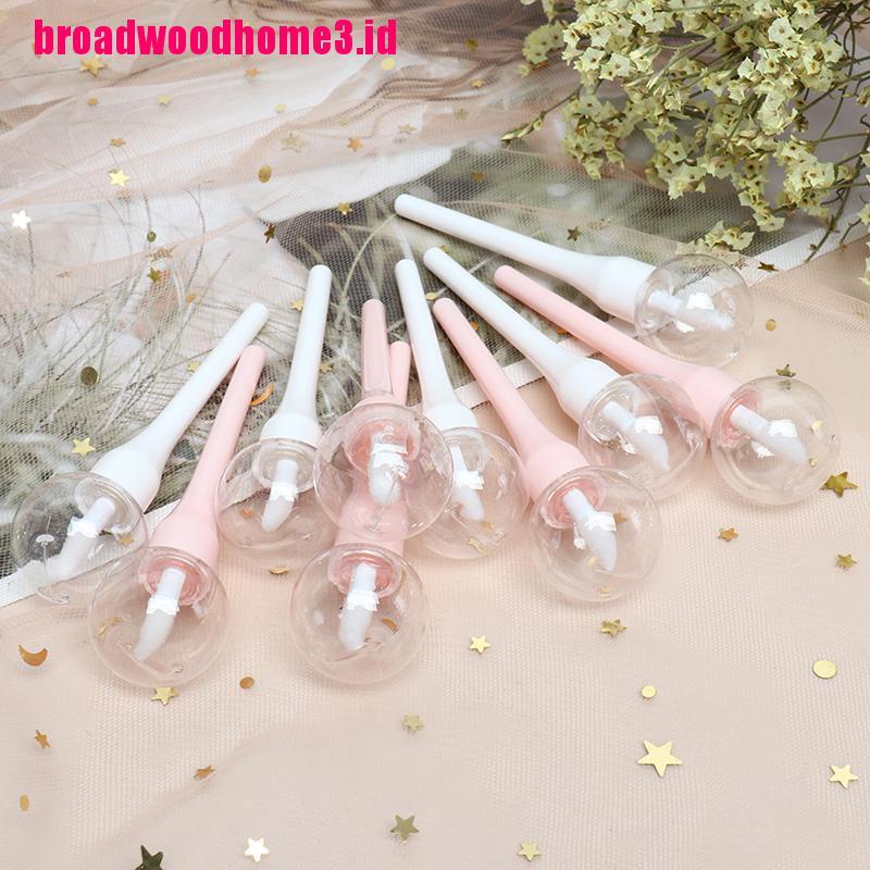 5pcs Botol Lip Gloss Kosong Bentuk Lollipop Ukuran 6ml Dapat Diisi Ulang
