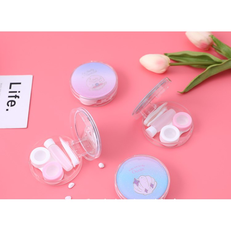 ILAHUI Contact Lenses Box Shell Series / Health &amp; Beauty