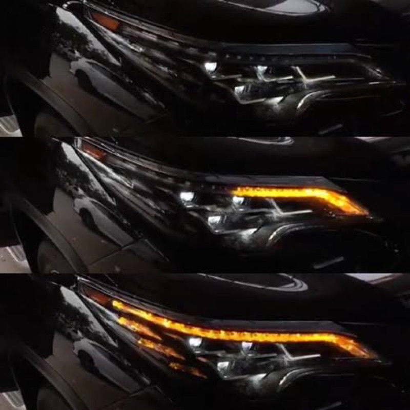 READY STOCK HEADLAMP FORTUNER VRZ 2016-2019 16-19 HEADLIGHT LAMPU DEPAN STOPLAMP VARIASI CUSTOM LED LEGENDER LEXUS AFTERMARKET