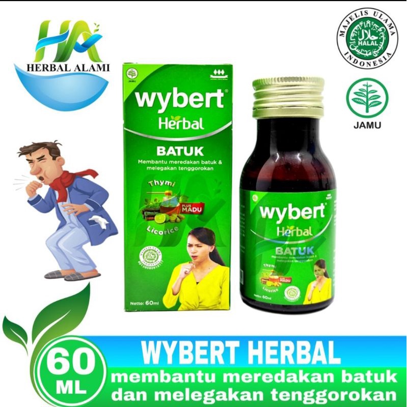 Wybert Herbal Obat Batuk 60ml