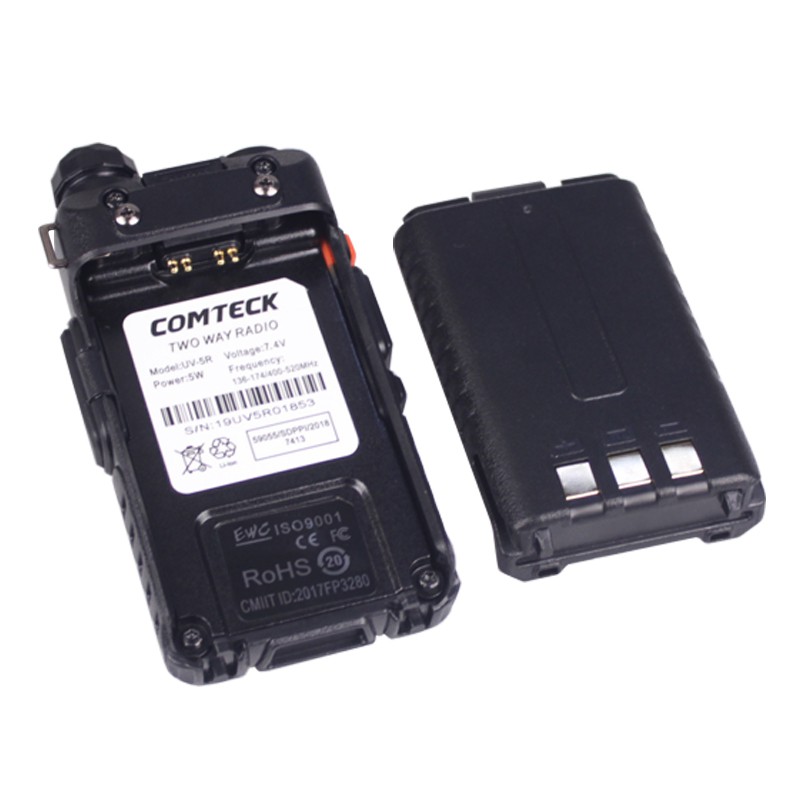 HT Comteck UV-5R Dual Band Bergaransi Izin postel