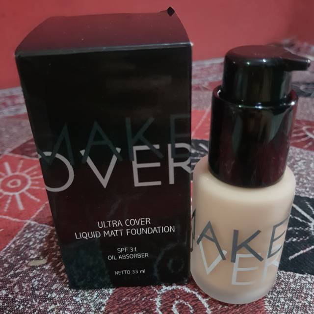 Foundation make over preloved (dapet bonus)