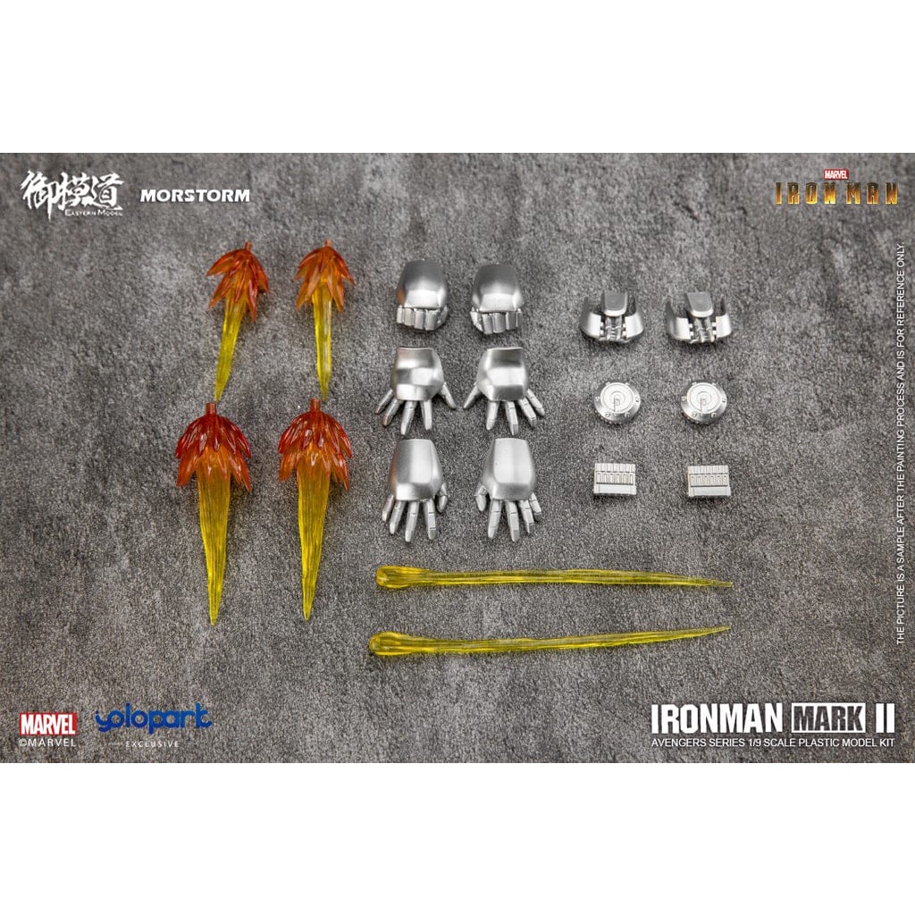 Morstorm X Eastern Model Plastic Model 1/9 Iron-Man Mark 2 Deluxe