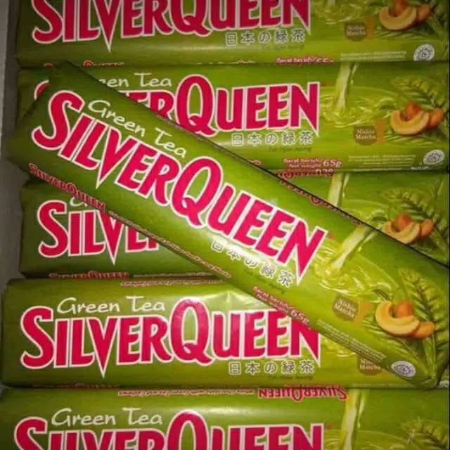 

Cokelat SilverQueen Green Tea 65gr