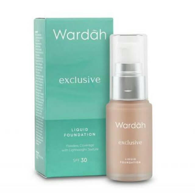 Wardah Exclusif Liquid Foundation Natural