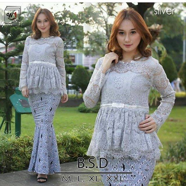 set kebaya modren bsd w2 /kebaya muslim /kebaya wisuda /kebaya perpisahan / / kebaya wisuda / kebaya
