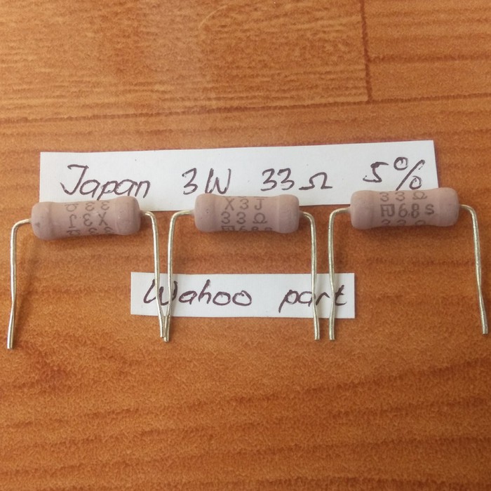 Resistor  33 ohm 3watt
