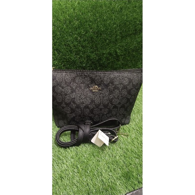 SALE TAS COACH HITAM