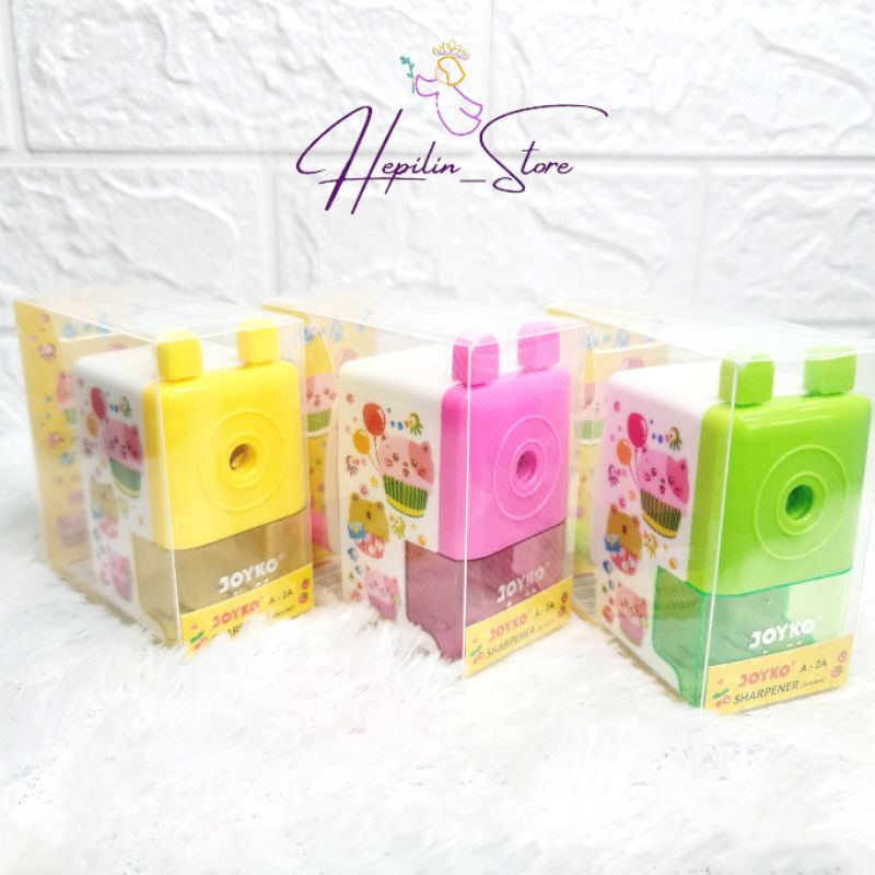

Rautan Meja Putar Joyko Lucu A-2A / Joyko Sharpener / Serutan Joyko Putar