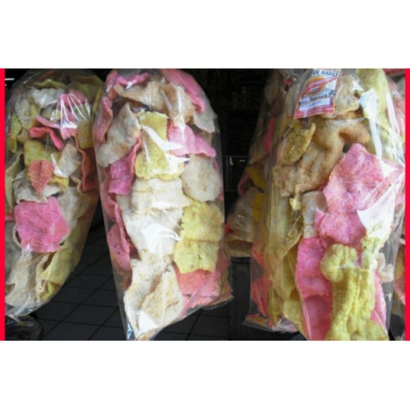 

Krupuk Melarat/ krupuk pasir khas Cirebon