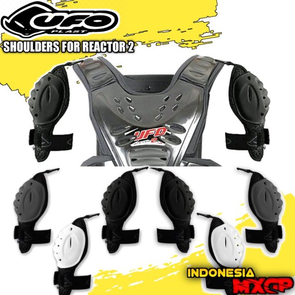 UFO SHOULDERS FOR REACTOR 2 CHEST BODY PROTECTOR - PELINDUNG PUNDAK BAHU TAMBAHAN ADVENTURE TRAIL - 