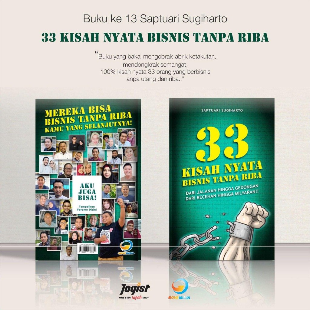33 kisah nyata bisnis tanpa riba