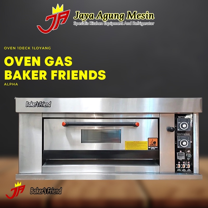 Jual OVEN GAS BAKER FRIEND 1 DECK 1 LOYANG BF01/Oven Gas Baker friend