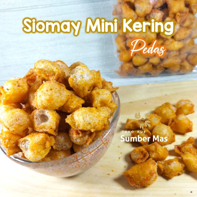 SIOMAY KERING 250 gr / SIOMAY GORENG / BALADO / PEDES / SIOMAY MINI