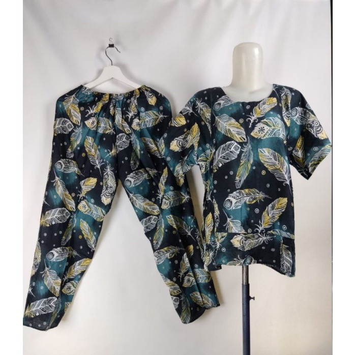 SETCEL JUMBO REMPEL XXL/SETELAN CELANA PANJANG XXL/SET BABBYDOLL XXL/PIYAMA XXL/BAJU TIDUR-G15