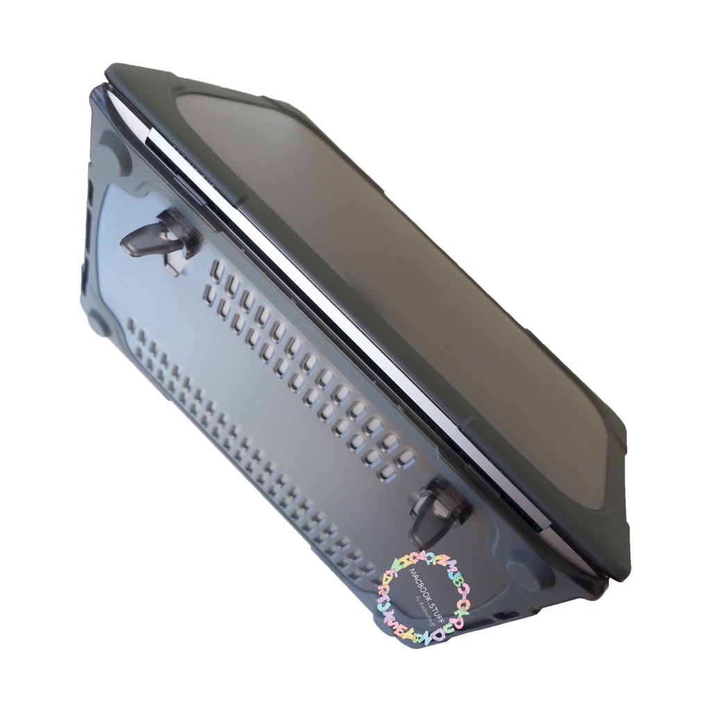 STAND MACBOOK CASE STORMY NEW AIR PRO 11 12 13 14 15 16 INCH NON /  WITH CD ROOM / TOUCHBAR / TOUCH ID / M1 M2 Max 2020 2021 2022
