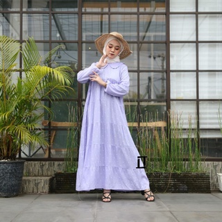 GAMIS POLKA RAYON VISCOS PREMIUM || REAL PICT || GAMIS POLKA TERBARU