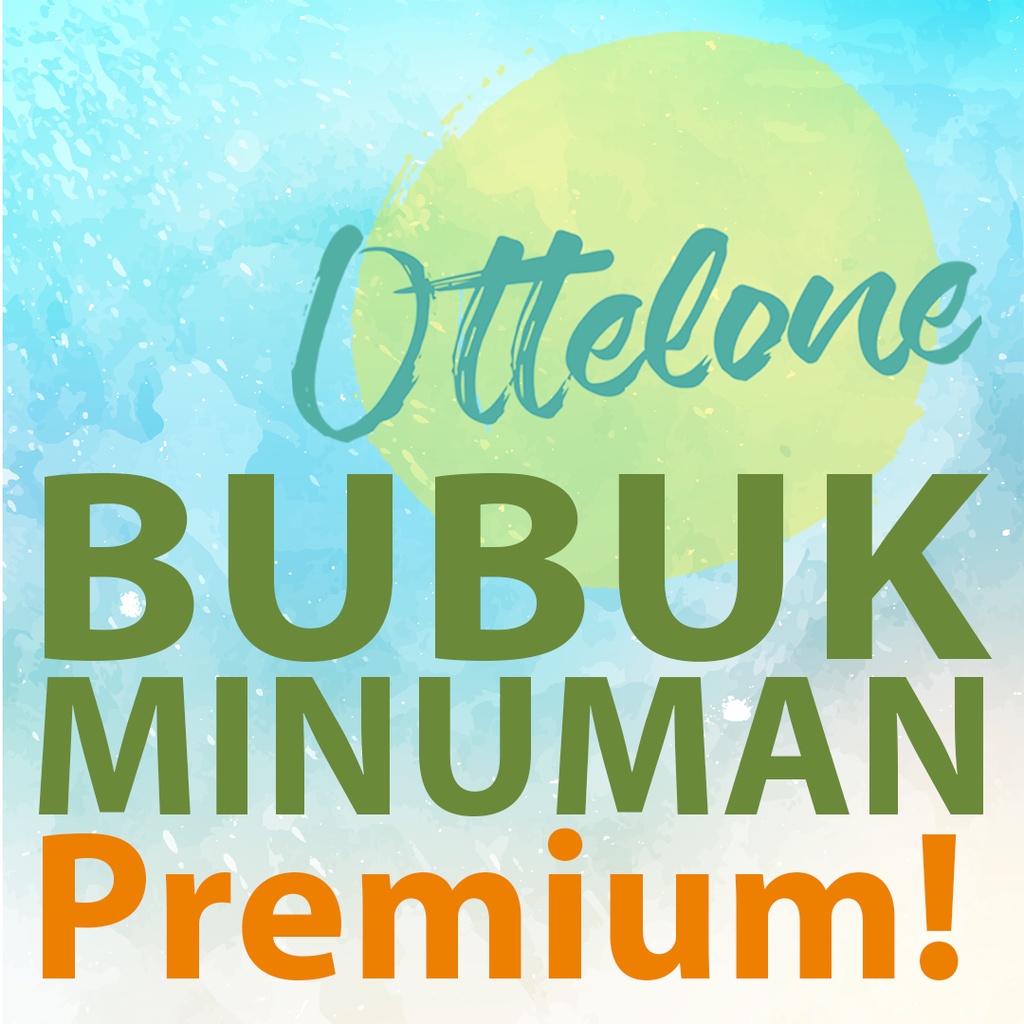 

Bubuk Minuman Bubble Kekinian / Minuman ala Cafe Merk Ottelone 100gram