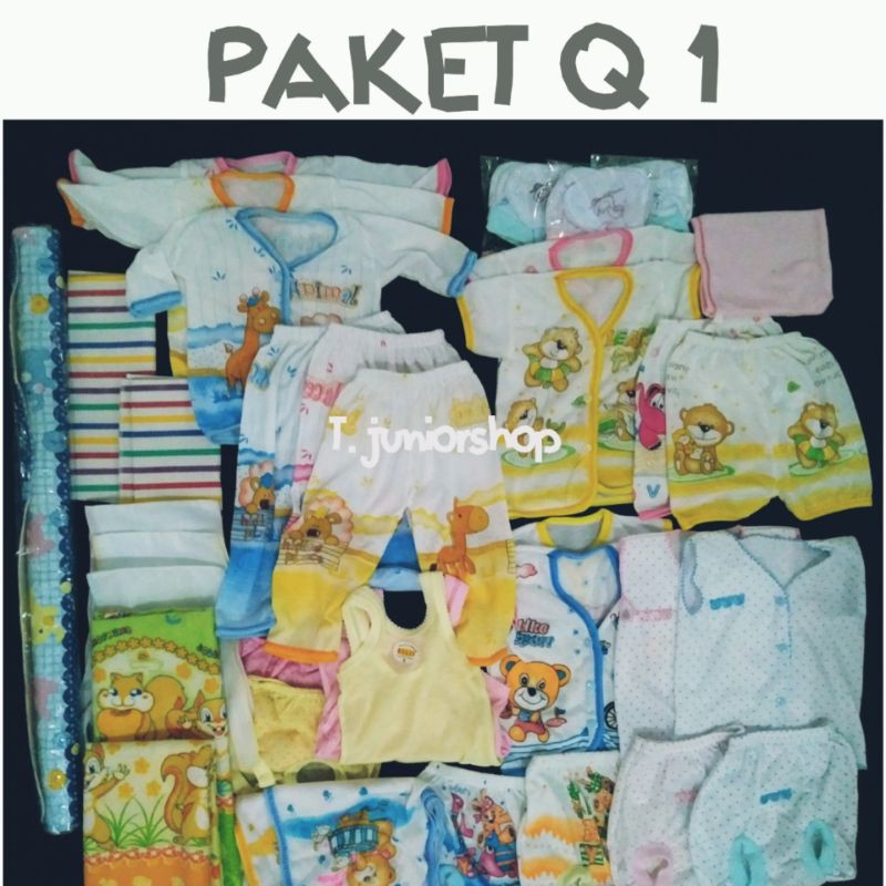 Paket Perlengkapan Baju Bayi Baru Lahir/PAKET HEMAT BAJU BAYI