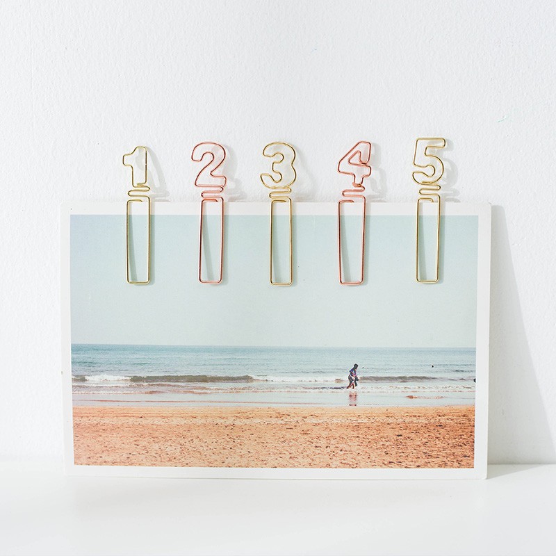 

Numbers Deco Paper Clip