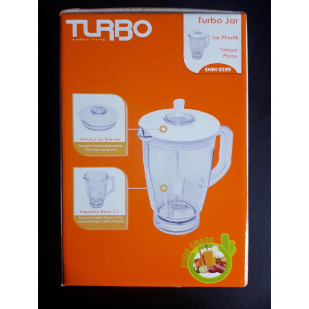 gelas plastik blender turbo EHM 8098, EHM 8099 ORIGINAL