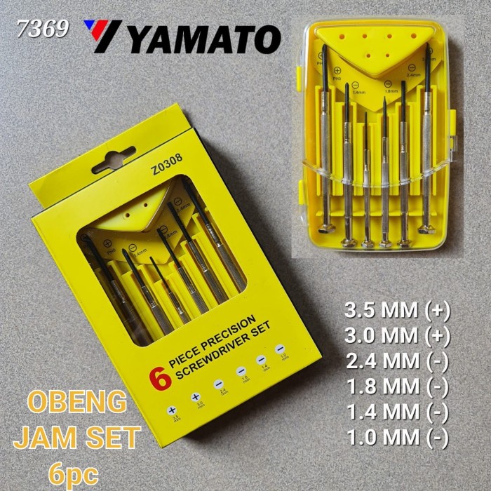 OBENG JAM SET 6PCS JAPAN Z0308