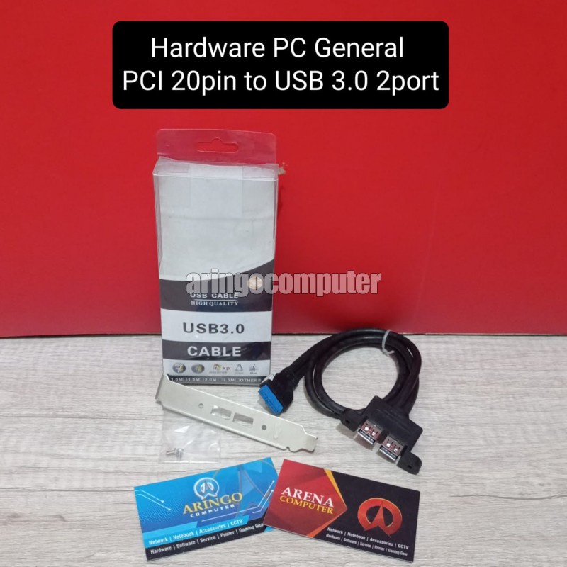 Hardware PC General PCI 20pin to USB 3.0 2port