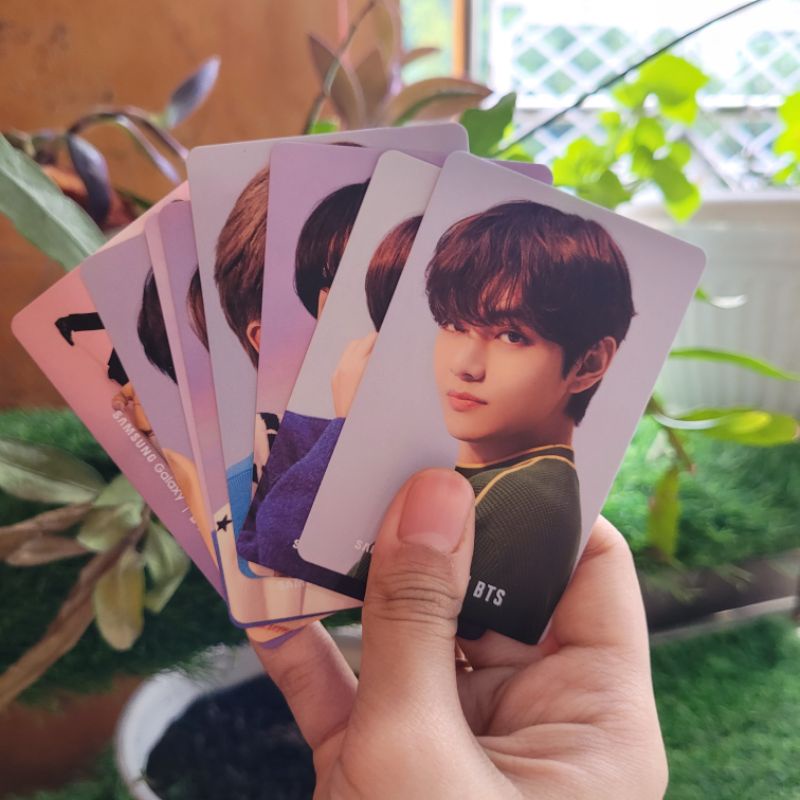 BTS Photocard Official Samsung