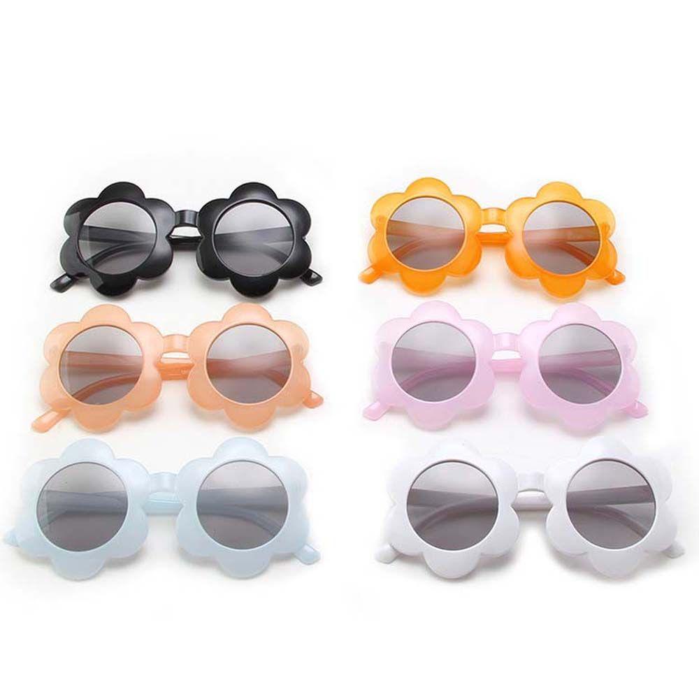 Mxbeauty Kacamata Hitam Anak-Anak Laki-Laki Kepribadian Pelindung Mata Daisy Musim Panas Kacamata Vintage Anak Sunglasses