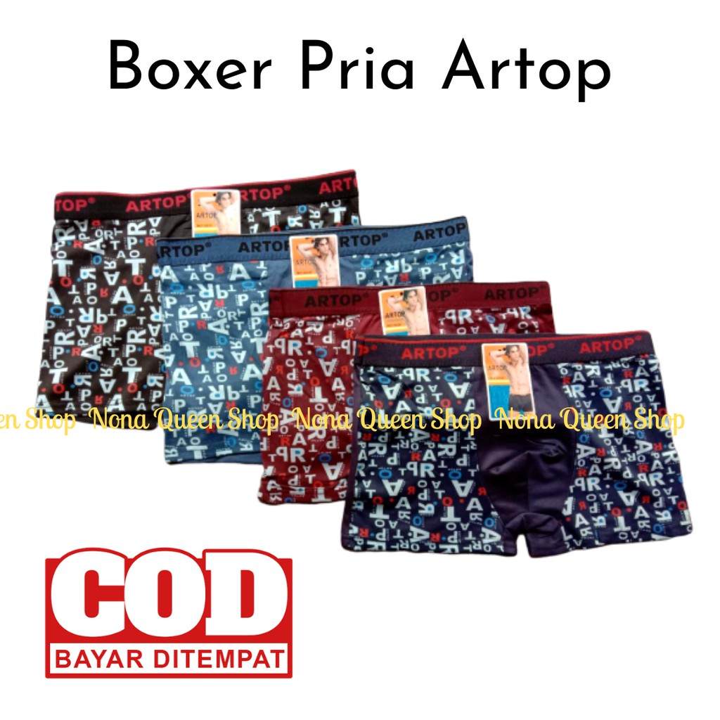 Boxer Artop Motif Sport [CD / Celana Dalam Boxer]