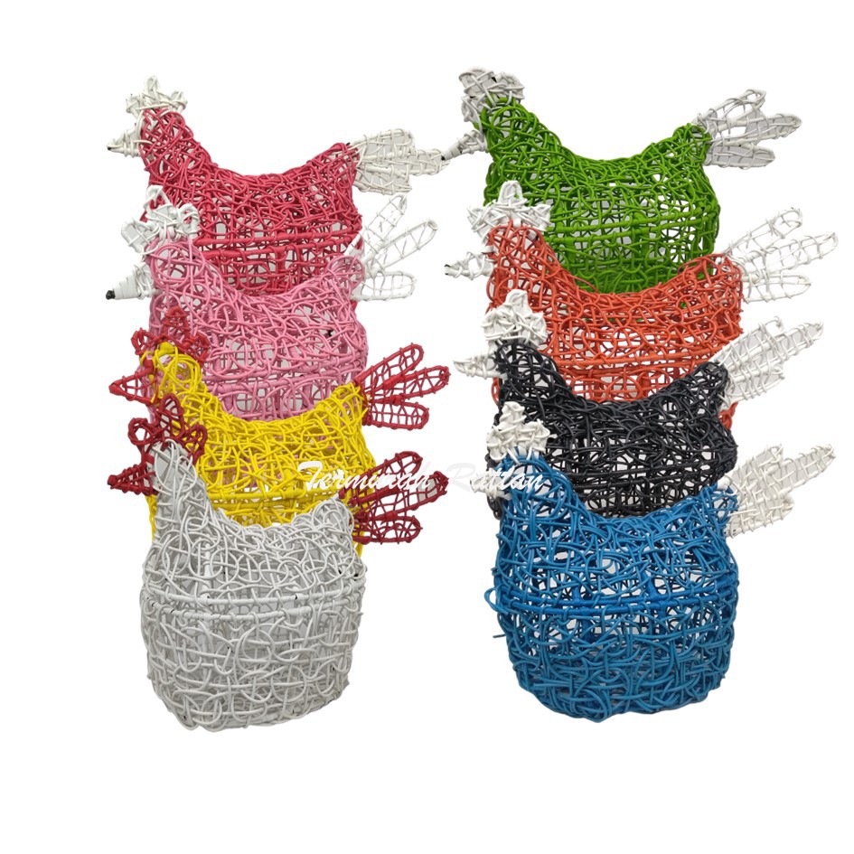 Harga Gila Keranjang Tempat Telur Bentuk Ayam Rotan Sintetis qd5wOWHnYqMOG