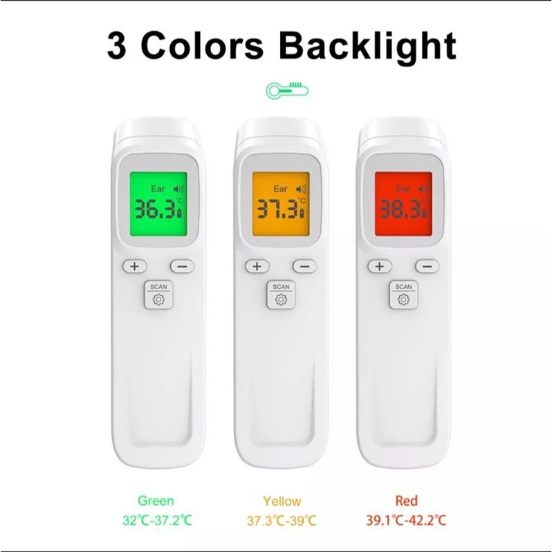 Termometer Infrared Digital Pengukur Suhu Tubuh Thermometer Dahi