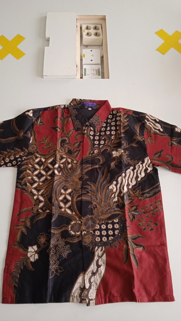 Kemeja Batik Pria Lengan Panjang Ao2 Katun Halus Sragenan