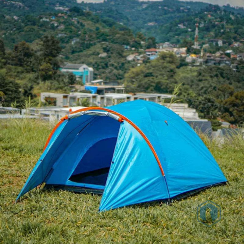 Tenda dome double layer LWY outdoor kaps 4 orang double layer - Tenda Camping