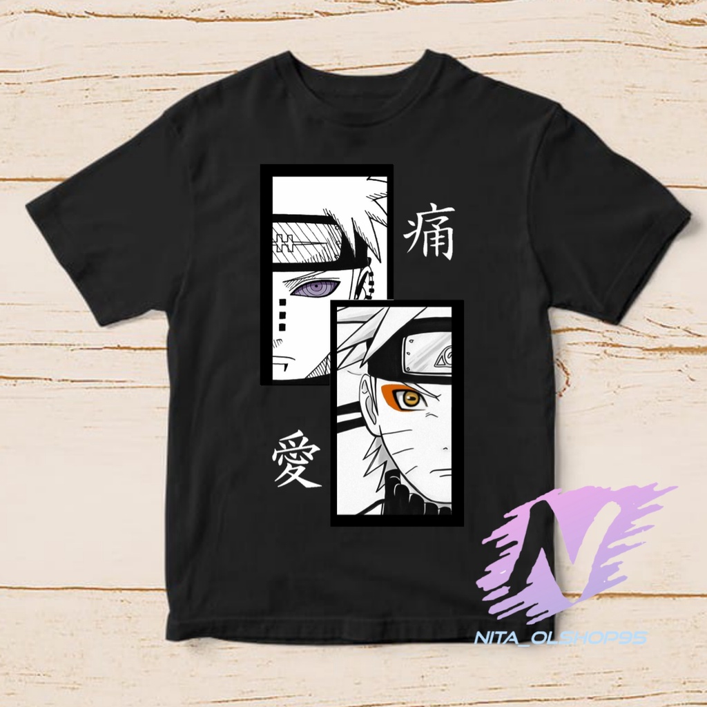 kaos naruto dan pain baju kaos anak anime